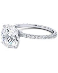 Lab Grown Diamonds - 14K 3.35 Ct. Tw. Lab-Grown Diamond Ring - Lyst