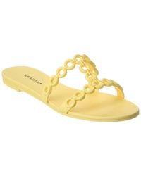 Aquazzura - Dnu Cost Infinity Chain Jelly Sandal - Lyst