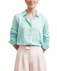 J.McLaughlin - Denver Silk-Blend Blouse - Lyst