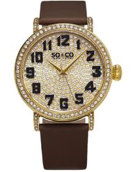 Womens Accessories Watches SO & CO Madison Watch in Metallic Save 2% 