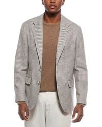 Brunello Cucinelli - Linen, Wool, & Silk-Blend Blazer - Lyst