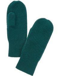 Amicale Cashmere - Rib Cashmere Mittens - Lyst