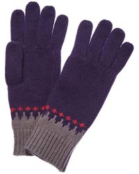Portolano Plum Gloves - Purple