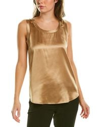 Lafayette 148 New York - Reversible Perla Silk Tank - Lyst
