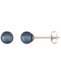 Splendid - 14k 4-4.5mm Akoya Pearl Studs - Lyst