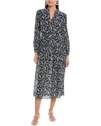 Shoshanna - Rowan Midi Dress - Lyst