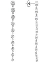 Effy Fine Jewelry - 14K 1.20 Ct. Tw. Diamond Earrings - Lyst