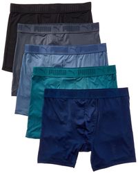 PUMA - Set Of 5 Mesh Boxer Brief - Lyst