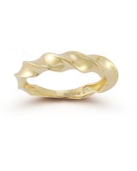 Ember Fine Jewelry - 14k Twist Ring - Lyst