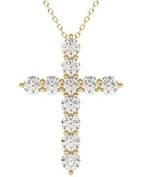 Diamond Select Cuts - 14K 4.00 Ct. Tw. Diamond Pendant Necklace - Lyst