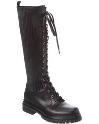 Gianvito Rossi - Martis 20 Leather Over-The-Knee Boot - Lyst