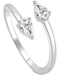Sabrina Designs - 14k 0.50 Ct. Tw. Diamond Cross Over Ring - Lyst