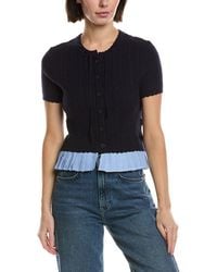 Avantlook - Cable Knit Top - Lyst