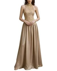 Linda Charm - Sleeveless Maxi Dress - Lyst