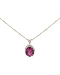 Haus of Brilliance - Diamond & Pendant Necklace - Lyst