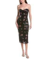 Saltwater Luxe - Printed Midi Dress - Lyst
