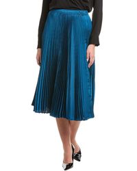 BOSS - Vyysola Pleated Skirt - Lyst