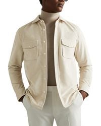 Reiss - Tucci Twin Pocket Cord Top - Lyst