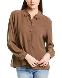 Eileen Fisher Shirts for Women - Up to 78% off at Lyst.com