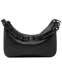 Christian Louboutin - Black Leather Loubila Chain Shoulder Bag (authentic Pre- Loved) - Lyst
