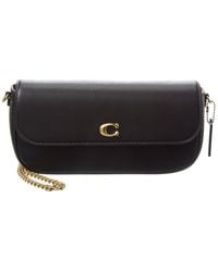 COACH - Brook Flap Leather Chain Bag - Lyst
