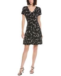 Cece - Princess Seam V-Neck Knit Dress - Lyst