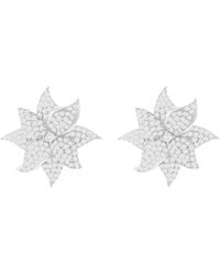 Suzy Levian CZ Jewelry - Suzy Levian Cz Statement Earrings - Lyst