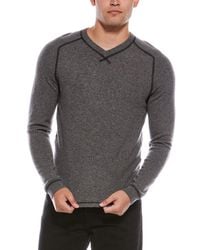 Autumn Cashmere - Cashmere Thermal Crewneck Sweater - Lyst