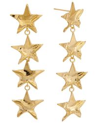 Oscar de la Renta - Fall 2023 14k Nico Star Drop Earrings - Lyst