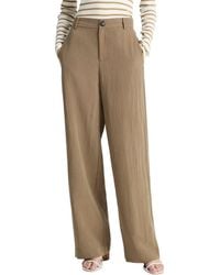 Vince - Mid Rise Relaxed Wide Leg Pant - Lyst