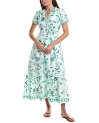 Cece - V Neck Maxi Dress - Lyst