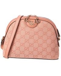 Gucci - Ophidia Small GG Canvas & Leather Shoulder Bag - Lyst
