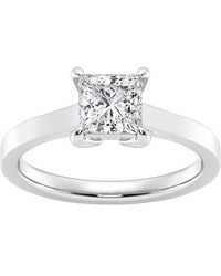 Lab Grown Diamonds - 14K 0.50 Ct. Tw. Lab-Grown Diamond Solitaire Engagement Ring - Lyst
