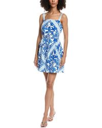 Julia Jordan - Poplin Mini Dress - Lyst