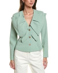 Gracia - Ruffle Front Jacket - Lyst