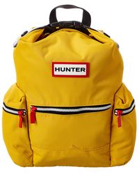 hunter yellow backpack