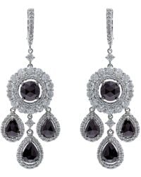 Diana M. Jewels - Fine Jewelry 18k 7.20 Ct. Tw. Diamond Earrings - Lyst