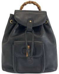 Gucci - Others Bamboo Backpack (Authentic Pre-Loved) - Lyst