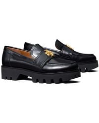Tory Burch - Mini Everly Chunky Loafer Leather Loafer - Lyst