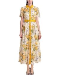 DZA - Midi Dress - Lyst