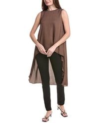 Fabiana Filippi - Asymmetric Sleeveless Top - Lyst