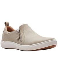 Clarks - Nalle Lilac Nubuck Loafer - Lyst