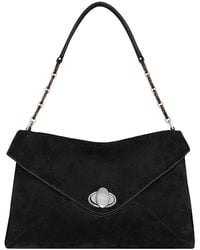 Rebecca Minkoff - Love Note Suede Shoulder Bag - Lyst