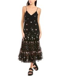 Tory Burch - Embroidered Tulle Dress - Lyst