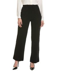Anne Klein - Solid Textured Pant - Lyst