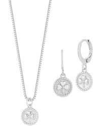 Sphera Milano - Plated Necklace/Earring Set - Lyst