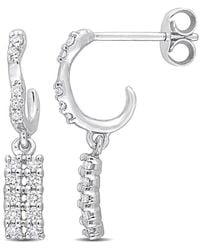 Rina Limor - 14k 0.38 Ct. Tw. Diamond Dangle Earrings - Lyst