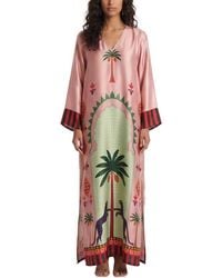Ariele Tesoro - Print Maxi Dress - Lyst