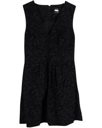 McQueen - Sleeveless V-Neck Dress, Size It, (Authentic Pre-Loved) - Lyst