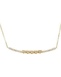 Diamond Select Cuts - 0.11 Ct. Tw. Diamond 14K Necklace - Lyst